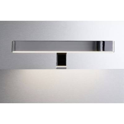 Wandleuchte aus Metall mit schlichtem, modernem Design. Leuchtet einen Bereich der Wand gleichmäßig aus. Ideal für zeitgenössische Räume.