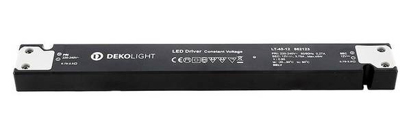 Deko Light LONG-FLAT, CV, LT LED-Trafo  Konstantspannung 100 W 0 mA - 3.75 A 12 V/DC  1 St.