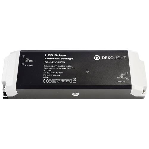 Deko Light BASIC, CV LED-Trafo Konstantspannung 0 mA - 12.50 A 12 V/DC 1 St.