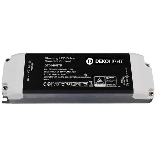 Deko Light BASIC, DIM, CC LED-Treiber Konstantstrom 40 W 0.70 A 28 - 56 V/DC 1 St.