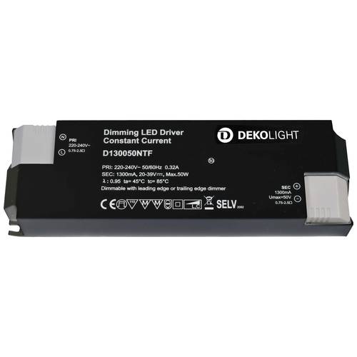 Deko Light BASIC, DIM, CC LED-Treiber Konstantstrom 50 W 1.30 A 20 - 39 V/DC 1 St.