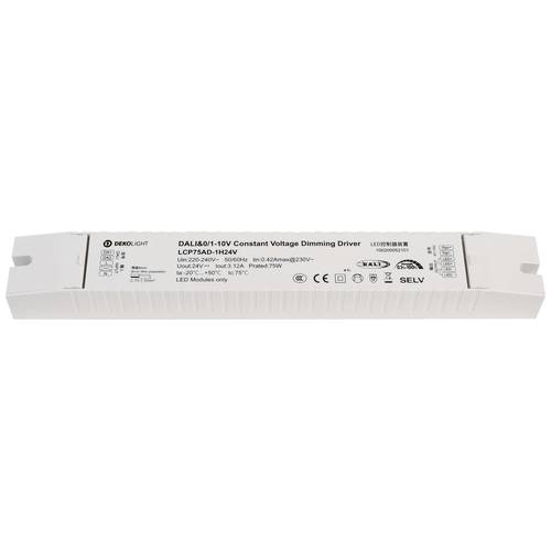 Deko Light BASIC, DIM, CV, LCP LED-Trafo Konstantspannung 0 mA - 3.125 A 24 V/DC 1 St.