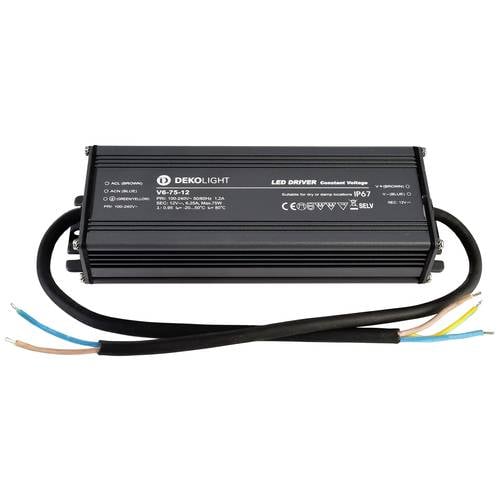 Thumbnail - Deko Light IP, CV, V LED-Trafo Konstantspannung 0 mA - 6.25 A 12 V/DC 1 St.