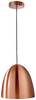 Deko Light Bell 342052 Pendelleuchte LED, Halogen E27 40 W Kupfer