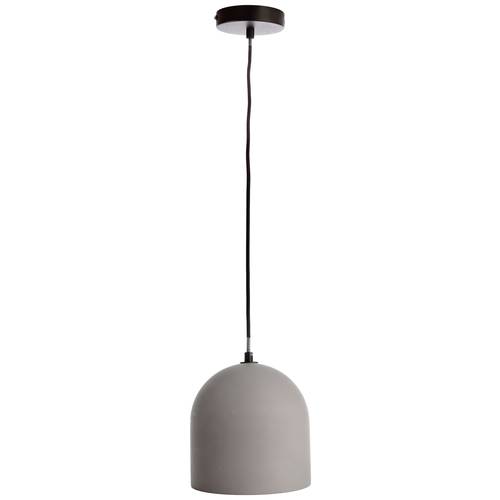 Deko Light Concreto I 342128 Pendelleuchte LED, Halogen E27 25 W Grau