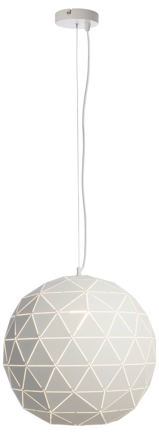 Deko Light Asterope rund 500 342131 Pendelleuchte LED, Halogen E27 40 W Weiß-1