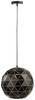 Deko Light Asterope rund 500 342134 Pendelleuchte LED, Halogen E27 40 W Schwarz