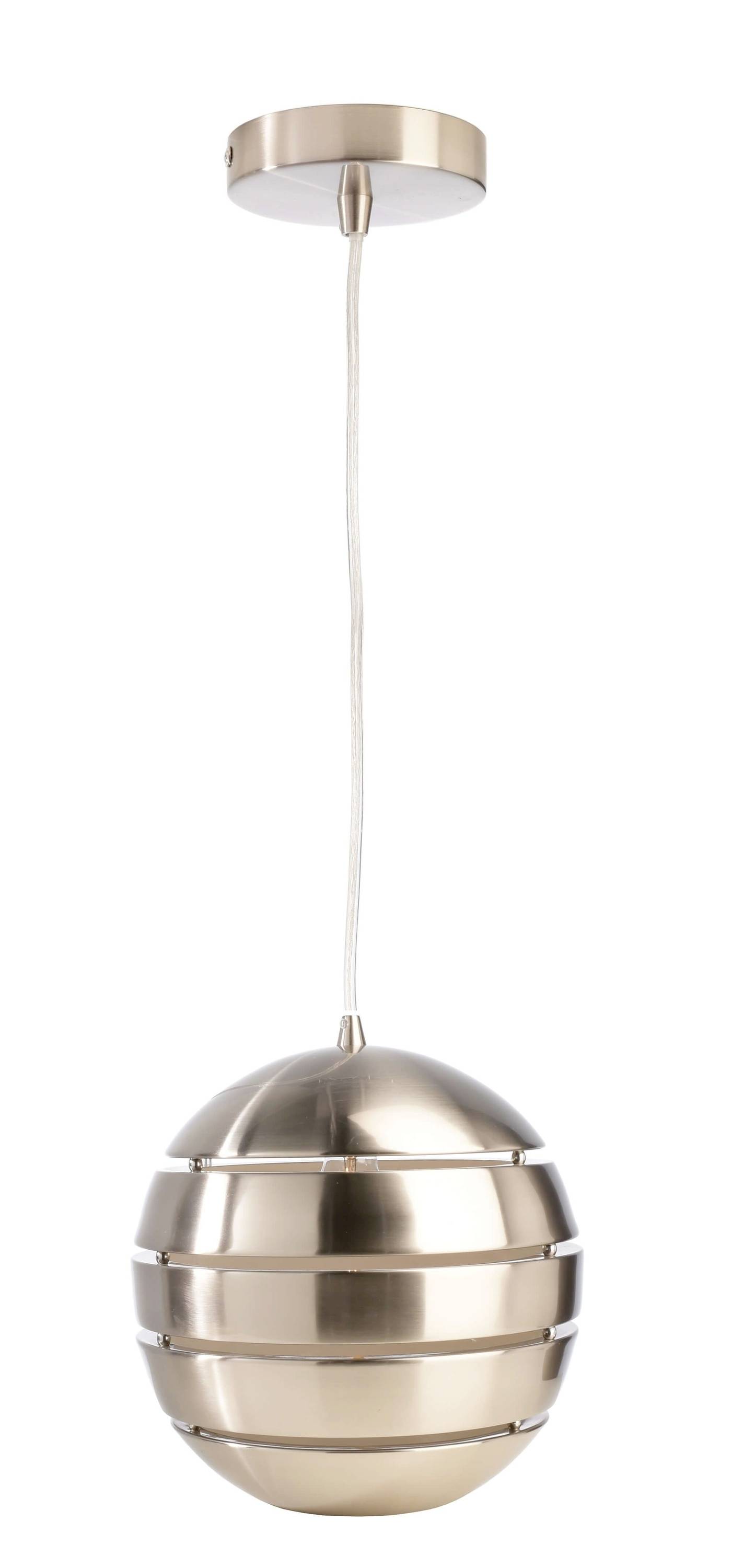 Deko Light Ankaa 280 342138 Pendelleuchte LED, Halogen E27 40 W Edelstahl