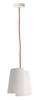 Deko Light Twister I 342144 Pendelleuchte LED, Halogen E14 25 W Weiß