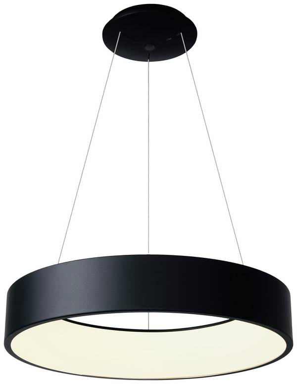 Deko Light Sculptoris 400 342184 Pendelleuchte LED LED fest eingebaut  30 W Tiefschwarz (RAL 9005)