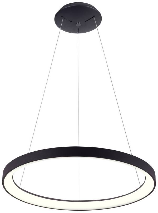 Deko Light Sculptoris 800 342198 Pendelleuchte LED LED fest eingebaut  60 W Tiefschwarz (RAL 9005)