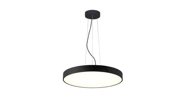 Deko Light Menkar 400 342202 Pendelleuchte LED LED fest eingebaut  43 W Tiefschwarz (RAL 9005)