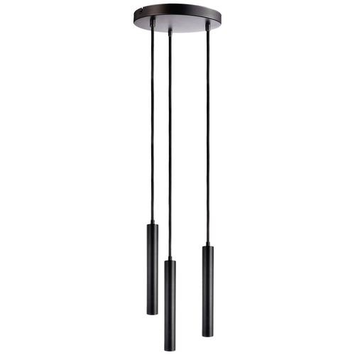 Deko Light Slim Pendelleuchte LED fest eingebaut 15 W LED EEK: E (A - G) Tiefschwarz (RAL 9005)