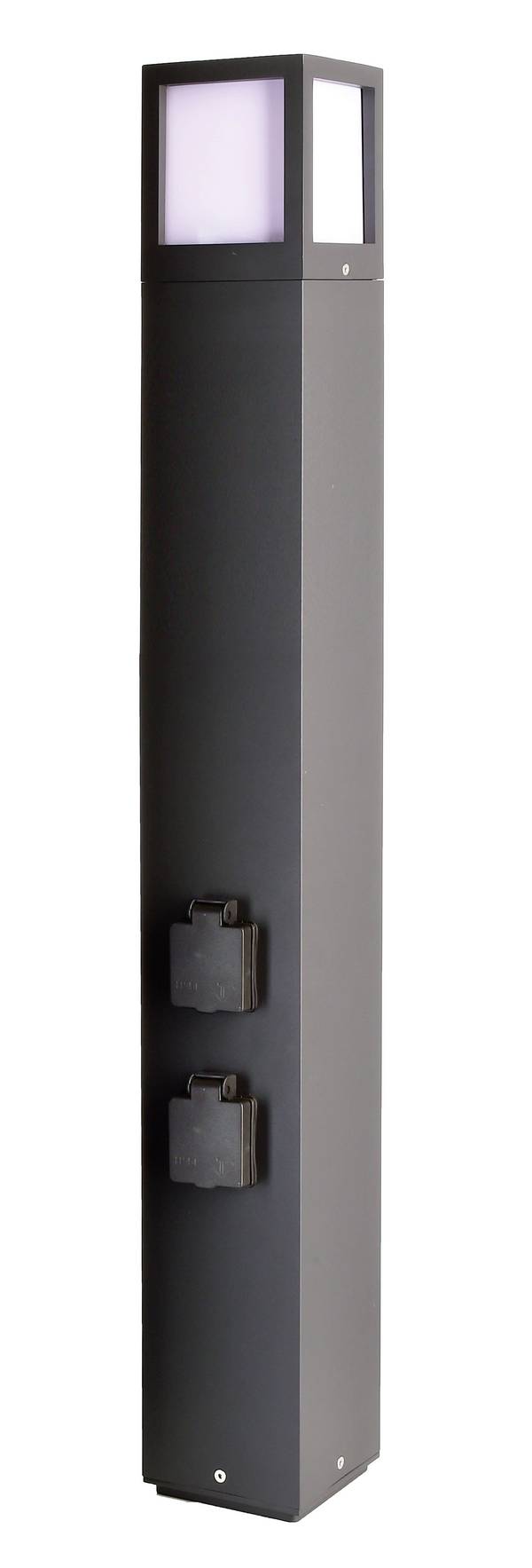 Deko Light 733065 Facado Socket Außenstandleuchte    E27 20 W Dunkelgrau