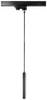 Deko Light Slim Pendelleuchte LED fest eingebaut 5 W LED EEK: E (A - G) Tiefschwarz (RAL 9005)