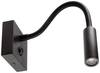 Deko Light Brahe I Brahe I Wandleuchte LED fest eingebaut 3.30 W EEK: G (A - G) Schwarz