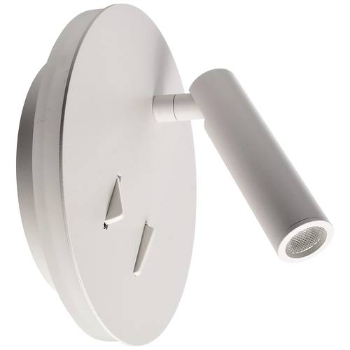 Deko Light Brahe IV Brahe IV Wandleuchte LED fest eingebaut 8.50 W EEK: G (A - G) Verkehrsweiß