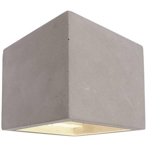 Deko Light Cube Cube Wandaufbauleuchte G9 25 W Grau