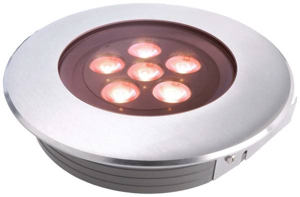 Deko Light Flat I RGB 100116 Bodeneinbauleuchte LED fest eingebaut LED   17 W Silber