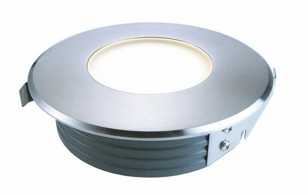 Deko Light Flat III WW 730336 Bodeneinbauleuchte LED fest eingebaut LED   1.30 W Silber