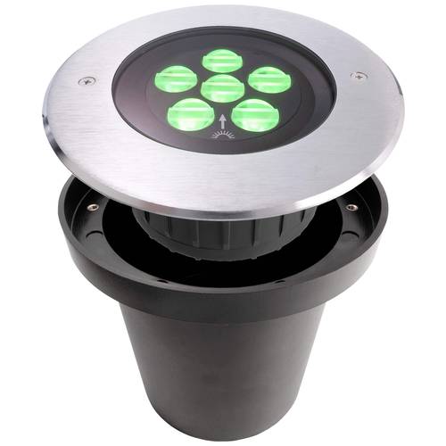 Deko Light Canum 730454 Bodeneinbauleuchte LED fest eingebaut LED 16.90 W Silber