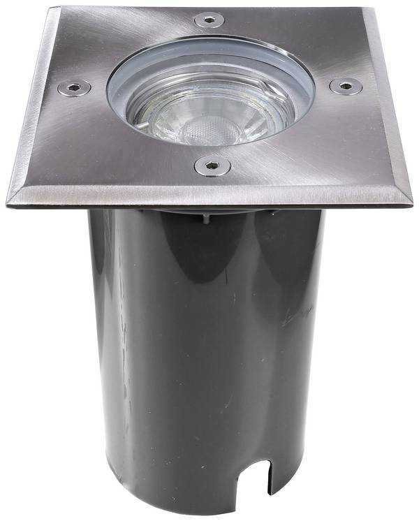 Deko Light Aton 730475 Bodeneinbauleuchte GU10 LED   7 W Schwarz