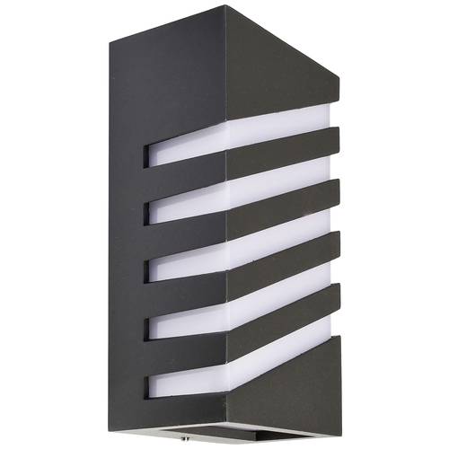 Deko Light Grumium eckig CCT II Grumium CCT II Wandaufbauleuchte EEK: F (A - G) 10 W Dunkelgrau