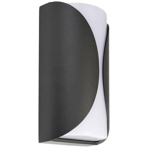 Deko Light Grumium rund II Grumium II Wandaufbauleuchte EEK: F (A - G) 10 W Dunkelgrau