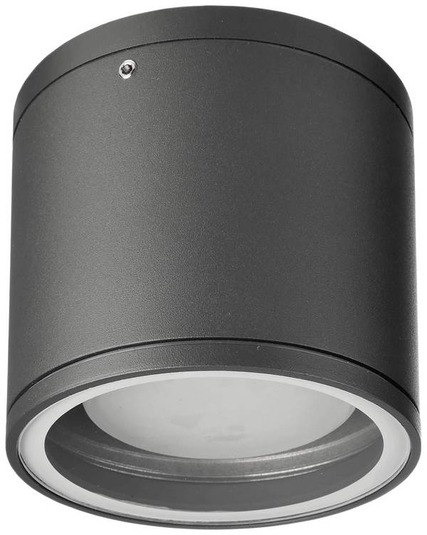 Deko Light 730408 Mob Round I Deckenaufbauleuchte LED, Halogen GX53  9 W Anthrazit