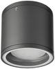 Deko Light 730408 Mob Round I Deckenaufbauleuchte LED, Halogen GX53 9 W Anthrazit