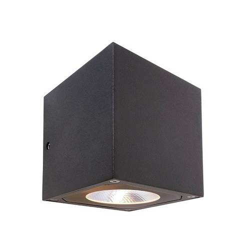 Deko Light Cubodo II Single DG Cubodo II Single Wandaufbauleuchte LED fest eingebaut EEK: G (A - G) 8.50 W LED Dunkelgra...