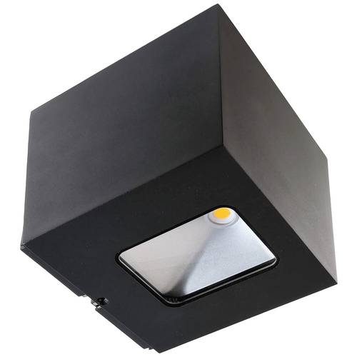 Deko Light Jabbah Jabbah Wandaufbauleuchte LED fest eingebaut EEK: G (A - G) 13 W LED Dunkelgrau