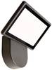 Deko Light Alkes S Alkes S Wandaufbauleuchte LED fest eingebaut EEK: G (A - G) 21 W LED Dunkelgrau
