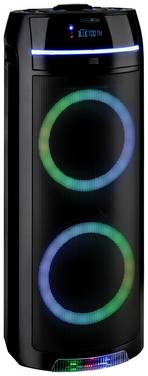 Reflexion PS10BTCD Bluetooth® Lautsprecher USB, AUX, CD-Wiedergabe Schwarz