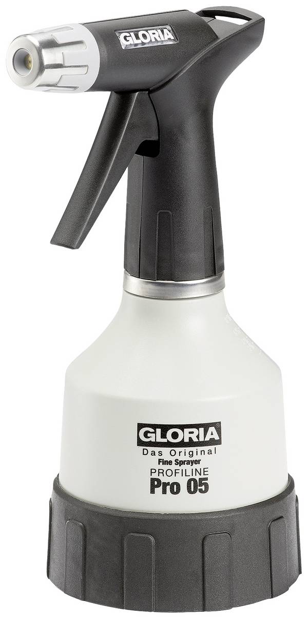 Gloria Haus und Garten 000094.0000 Pro 05 Industrie-Zerstäuber 0.5 l Schwarz, Weiß