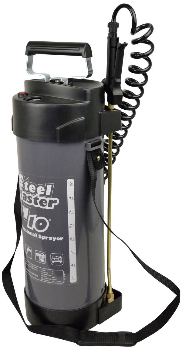 Gloria Haus und Garten 000311.0000 SteelMaster V10 Drucksprüher 10 l