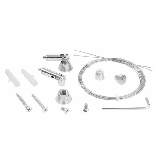 Deko Light 987060 Seilabhängung (schwenkbar) Set 2 Stk Seilabhängung Metall 1 St.