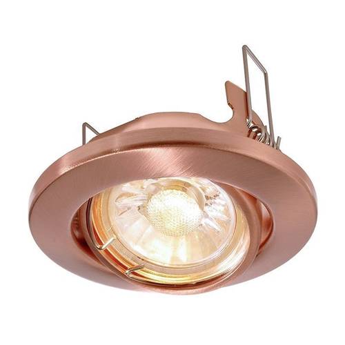 Deko Light Einbauring 89 GU5.3 686867 Deckeneinbauring LED, Halogen GU5.3, MR 16 35 W Kupfer