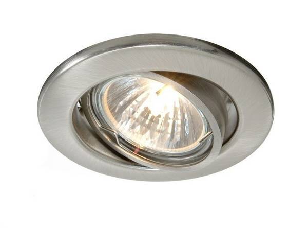 Deko Light Einbauring 89 GU5.3 686871 Deckeneinbauring LED, Halogen GU5.3, MR 16  50 W Silber