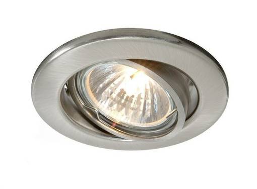 Deko Light Einbauring 89 GU5.3 686871 Deckeneinbauring LED, Halogen GU5.3, MR 16  50 W Silber