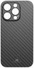 hama 00220273 Cover "Ultra Thin Iced" für Apple iPhone 14 Pro, Schwarz/Carbon