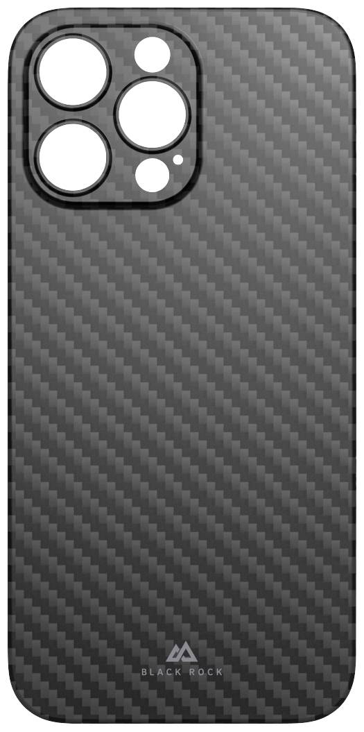 hama 00220277 Cover "Ultra Thin Iced" für Apple iPhone 14 Pro Max, Schwarz/Carbon