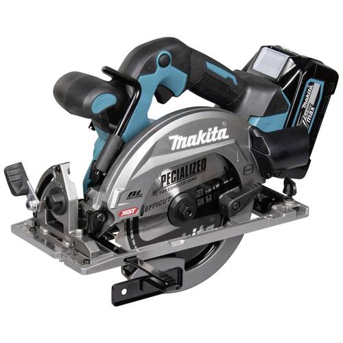 Thumbnail - Makita HS012GD201 Akku-Handkreissäge Schnitttiefe max. (90°) 57 mm inkl. 2. Akku, inkl. Ladegerät, inkl. Koffer 1300 W 4...