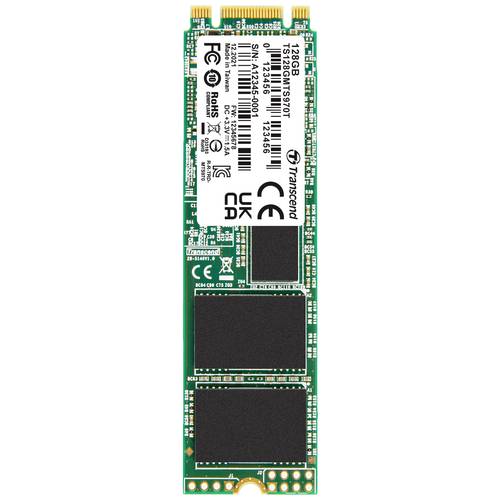 Transcend MTS970T 128 GB Interne M.2 SATA SSD 2280 SATA III Industrial TS128GMTS970T