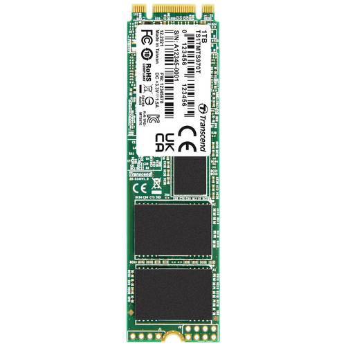 Thumbnail - Transcend MTS970T 1 TB Interne M.2 SATA SSD 2280 SATA III Industrial TS1TMTS970T