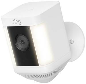 ring Spotlight Cam Plus - Battery - White 8SB1S2-WEU0 WLAN IP  Überwachungskamera  1920 x 1080 Pixel