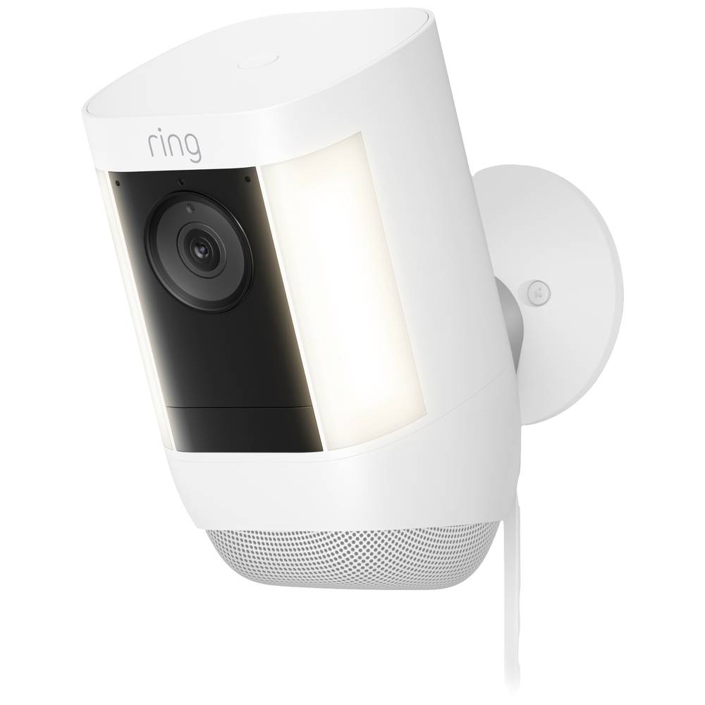 ring Spotlight Cam Pro Plug-In White 8SC1S9-WEU2 IP Bewakingscamera WiFi 1920 x 1080 Pixel