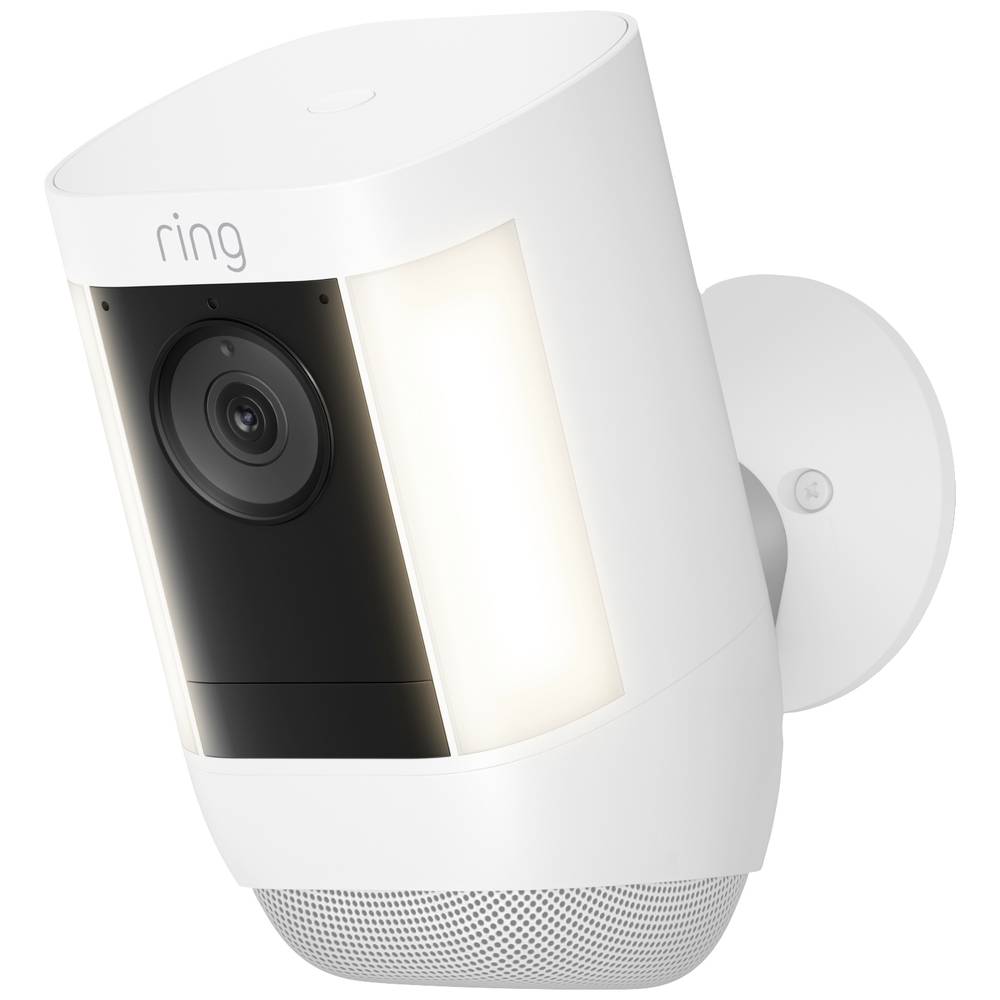 ring Spotlight Cam Pro Battery White 8SB1S2-WEU1 IP Bewakingscamera WiFi 1920 x 1080 Pixel