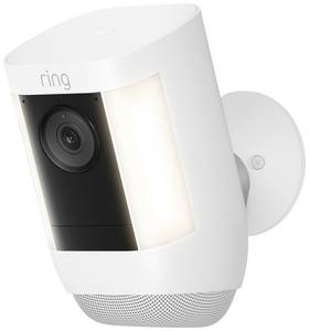ring Spotlight Cam Pro - Battery - White 8SB1S2-WEU1 WLAN IP  Überwachungskamera  1920 x 1080 Pixel