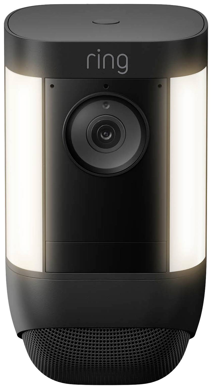 RING Spotlight Cam Pro - Wired - Black 8SC1S9-BEU3 WLAN IP Überwachungskamera 1920 x 1080 Pixel